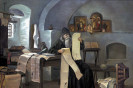 КИз Старины 18. Инок Лаврентий, монах Печерского монастыря написавший  Лаврентьевскую Летопись.